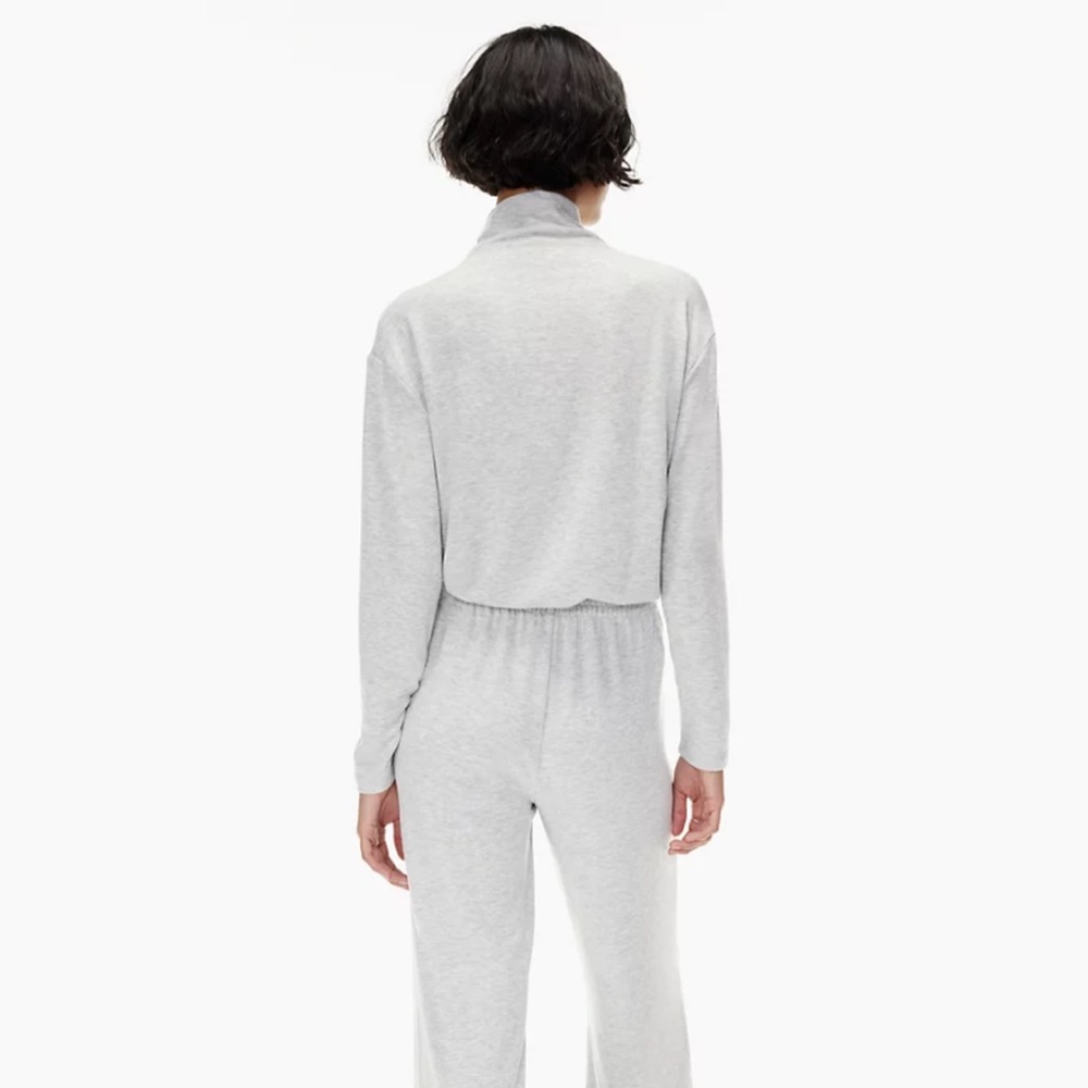 NWT Aritzia Wilfred Free Mars Slouchy Turtleneck in Black - Picture 6 of 9